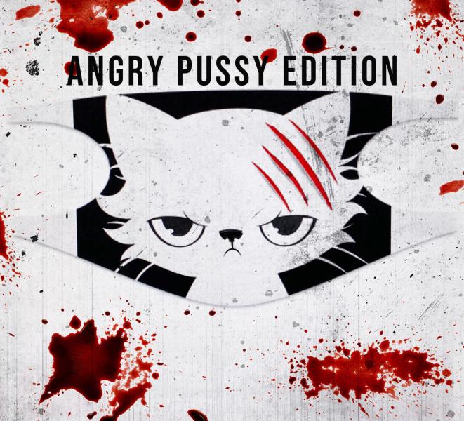 Gesichtsmaske (Angry Pussy)